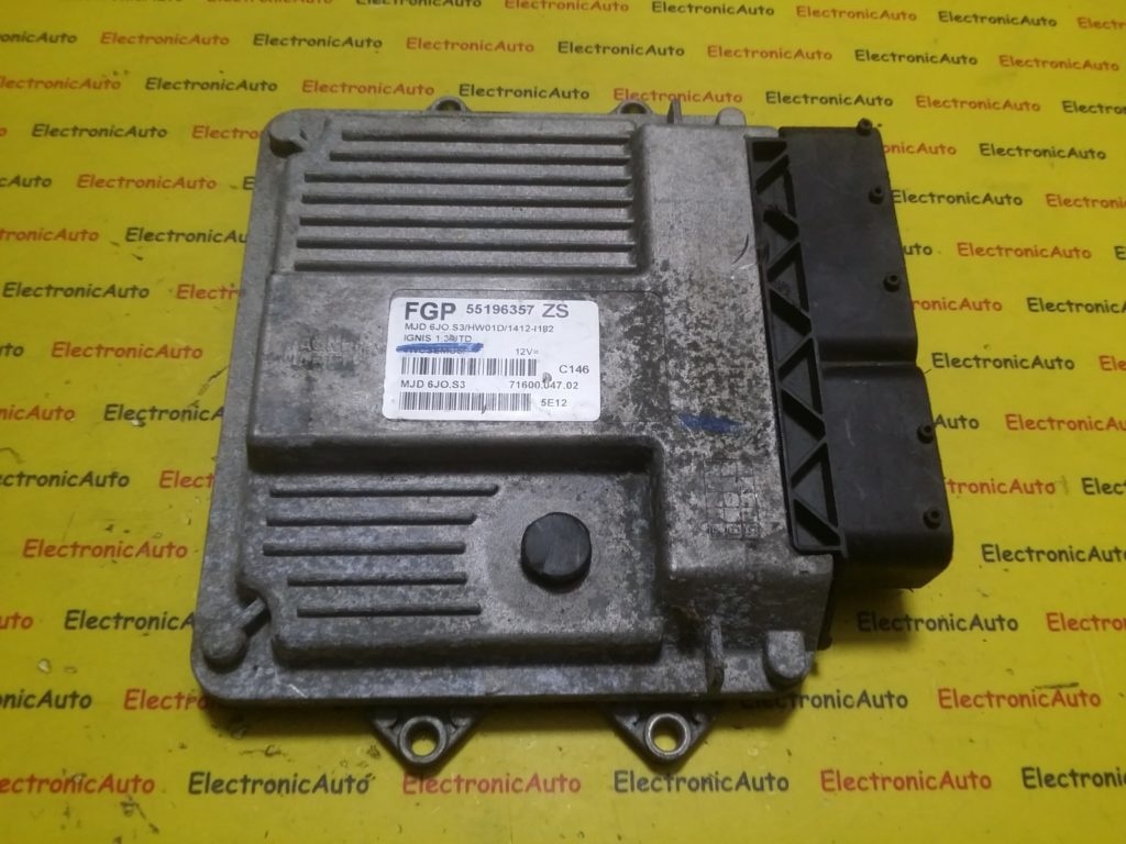 ECU Calculator motor Suzuki Ignis 1.3DDIS 55196357, 7160004702