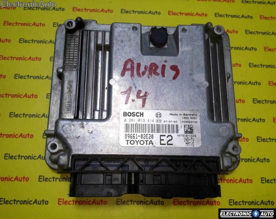 ECU Calculator motor TOYOTA AURIS 1.4 D4D 0281013414