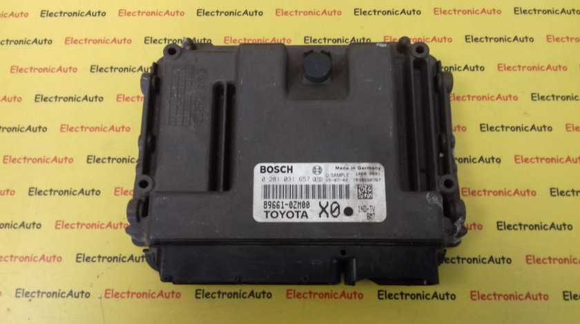 ECU Calculator Motor Toyota Auris 1.4 D4D, 0281031657, 896610ZM00