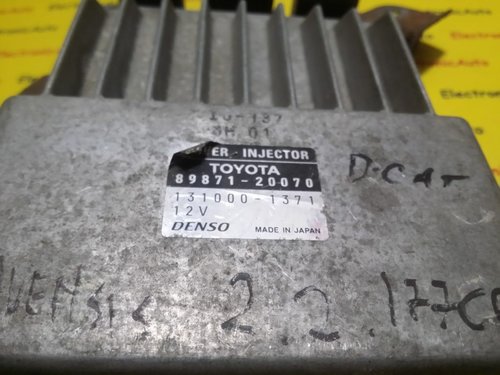 ECU Calculator motor TOYOTA AVENSIS 2.0 8987120070, 1310001371
