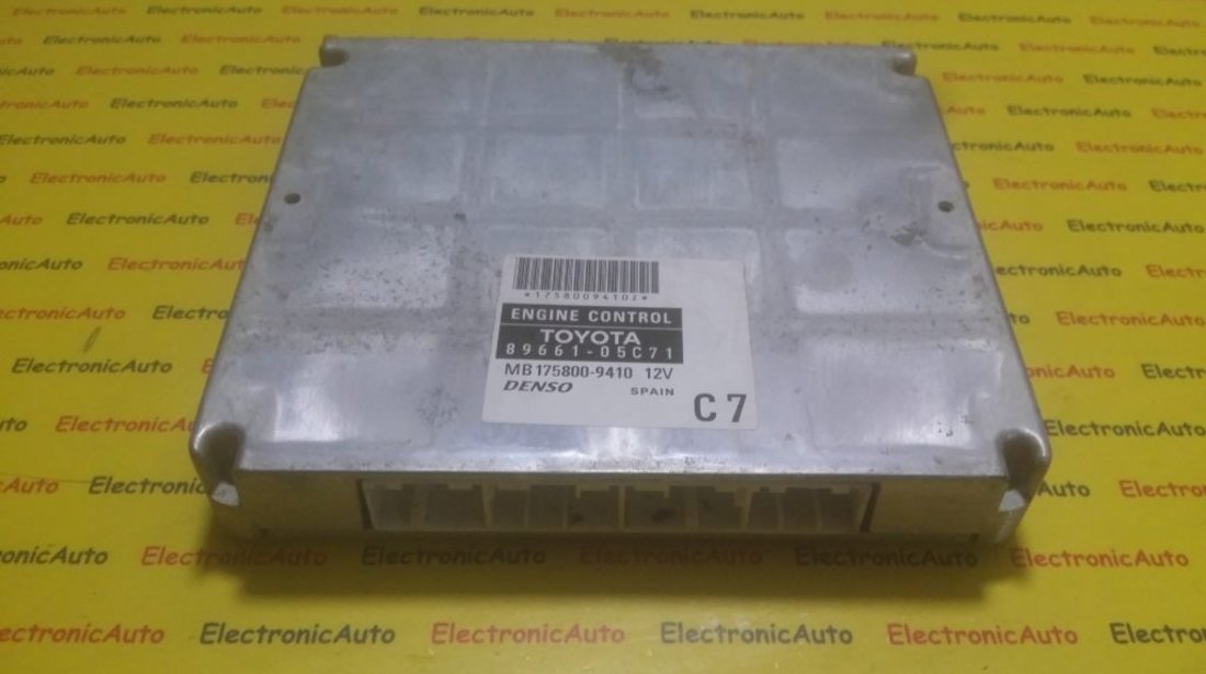 ECU Calculator motor Toyota Avensis 2.2 8966105C71, MB1758009410