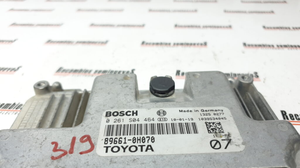 ECU Calculator Motor TOYOTA AYGO, 0261S04464, 896610H070,