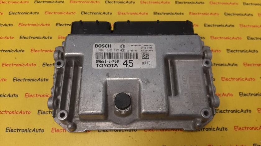 ECU Calculator motor TOYOTA AYGO 0261S12195, 896610H450