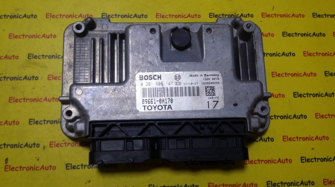 ECU Calculator motor Toyota Aygo 1.0 0261S06147, 89661-0H170