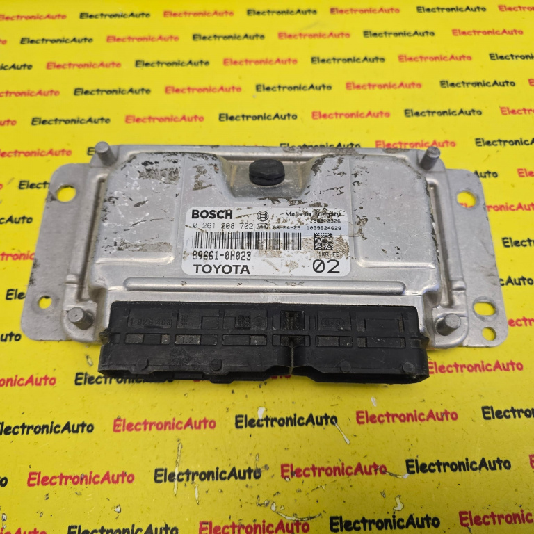 ECU Calculator motor Toyota Aygo C1 107 1.0, 0261208702, 896610H023,