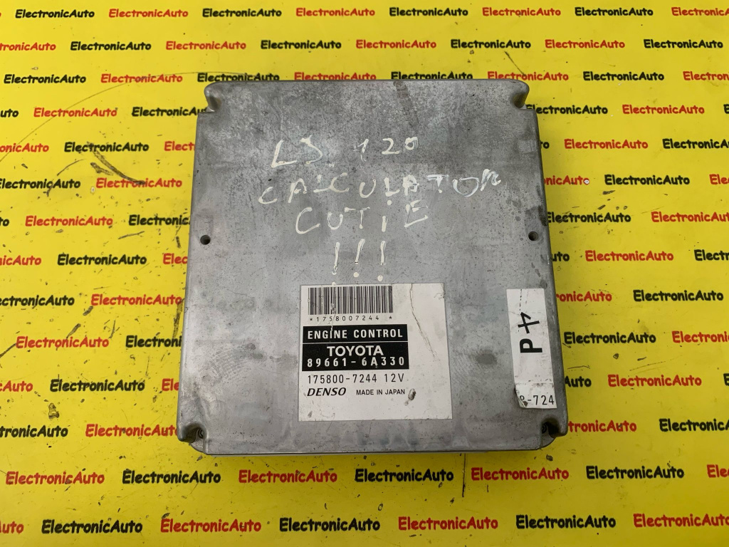 ECU Calculator motor Toyota Land Cruiser, 896616A330, 1758007244,