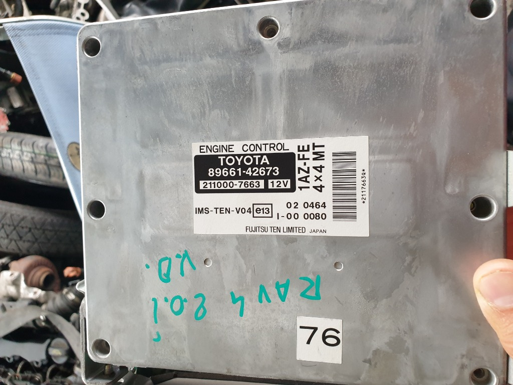 ECU Calculator Motor Toyota Rav 4 2.0 89661-42673