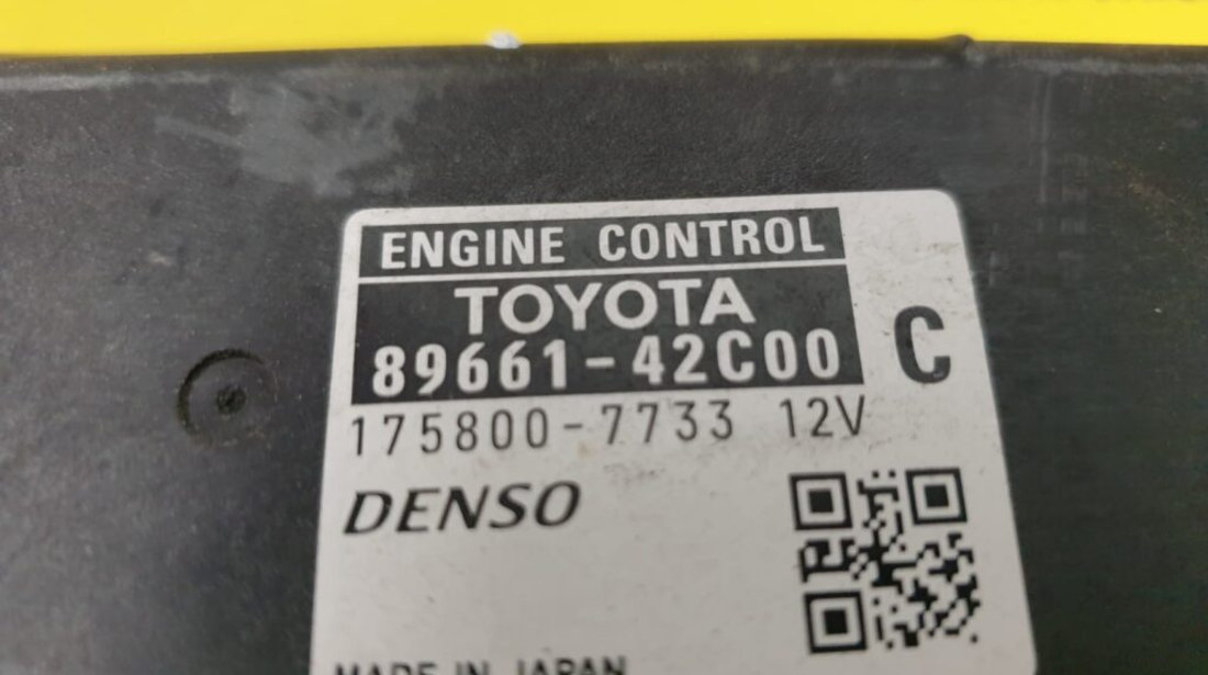 ECU Calculator Motor Toyota Rav 4 2.2D4D, 89661-42C00, 175800-7733