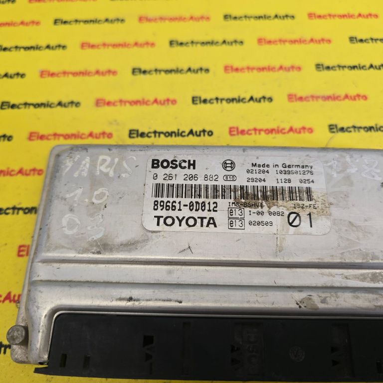 ECU Calculator Motor TOYOTA YARIS, 0261206882, 896610D012,