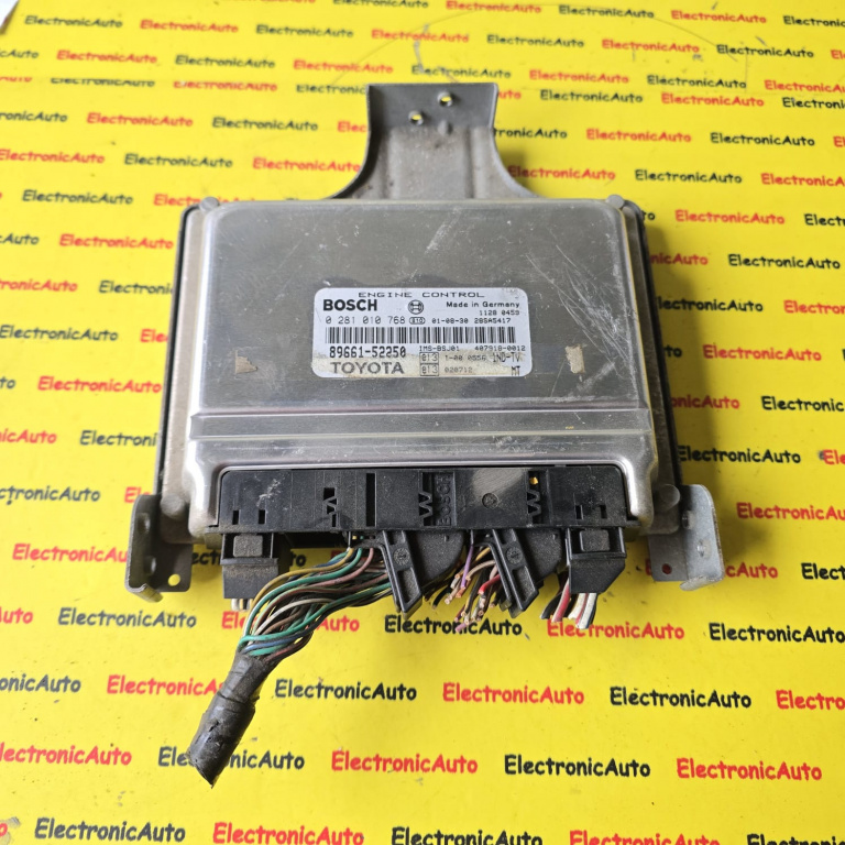ECU Calculator motor Toyota Yaris, 0281010768, 8966152250, 4079180012,