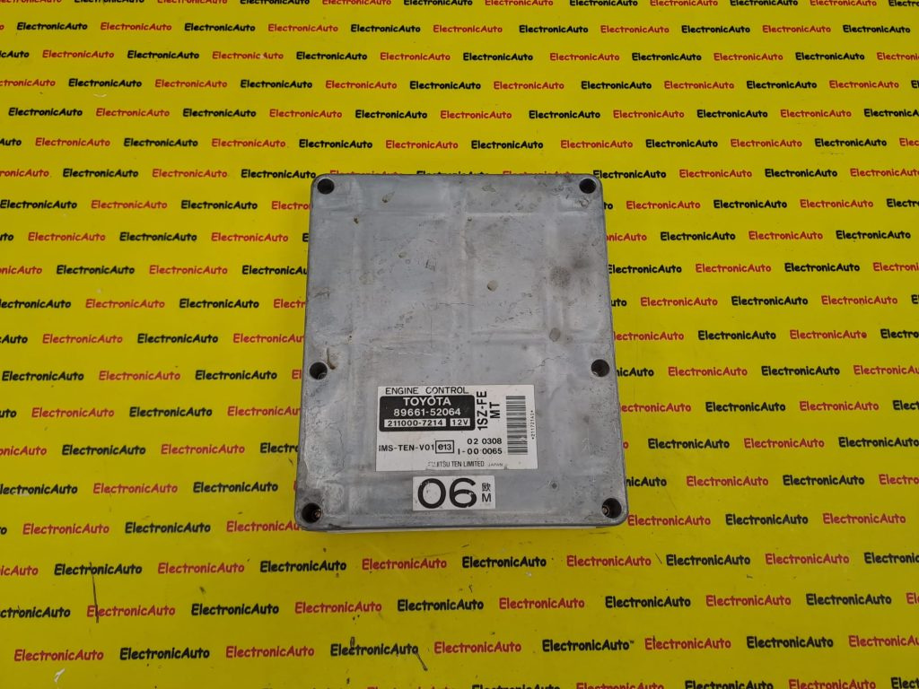 ECU Calculator motor Toyota Yaris 1.0 8966152064, 2110007214