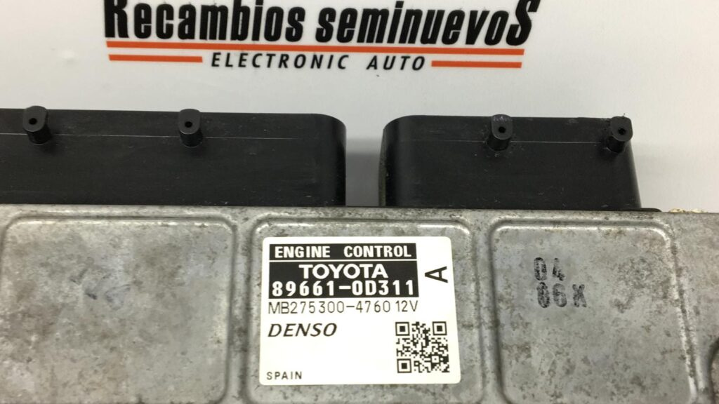 ECU Calculator Motor TOYOTA YARIS, 896610D311, MB2753004760,