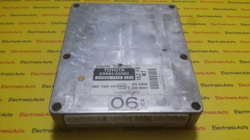 ECU Calculator motor TOYOTA YARIS 8966152060, 2110007210