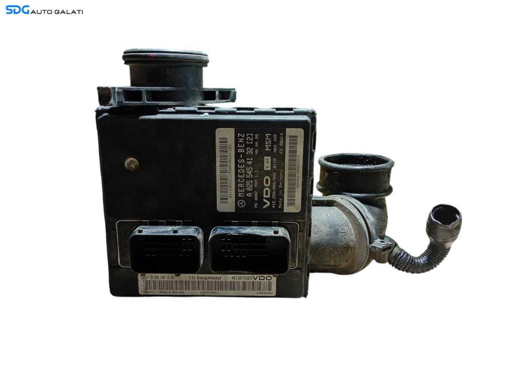 ECU Calculator Motor VDO Mercedes Clasa A Class W168 1.6 Benzina 1997 - 2004 Cod A0255454132 A1661401200 [L6140] [L6141]