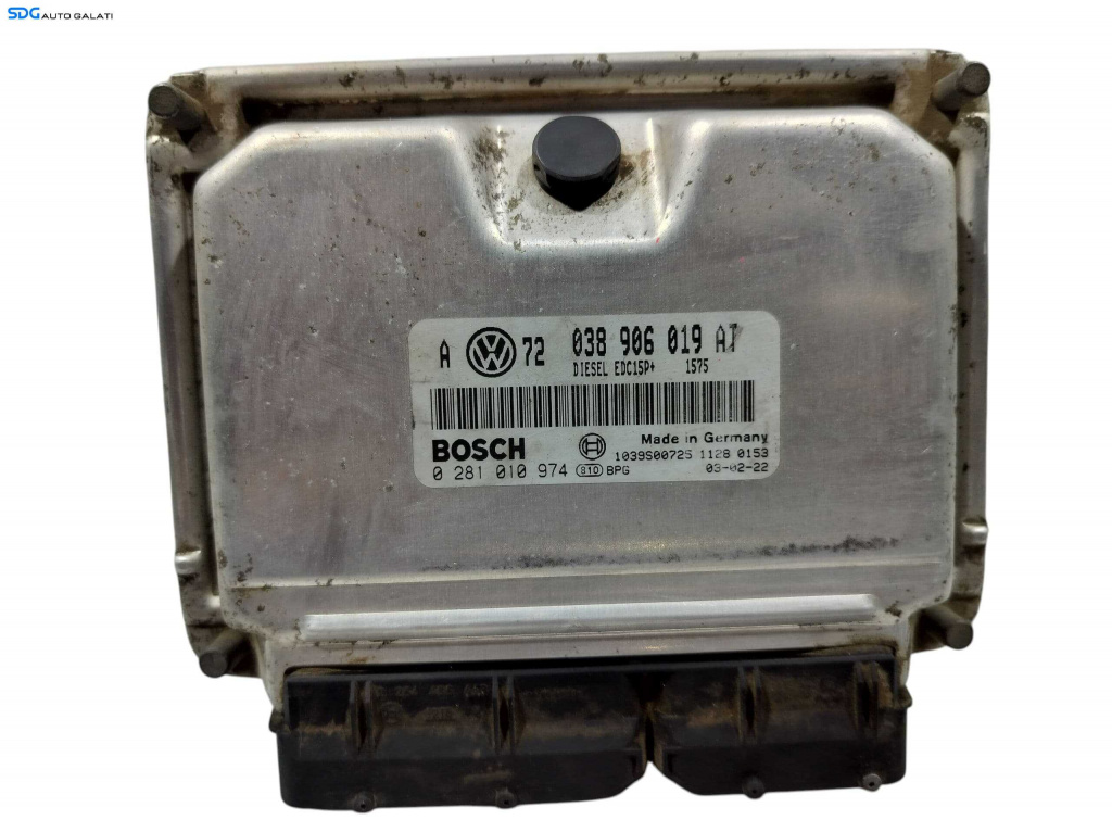 ECU Calculator Motor Volkswagen Audi A3 8L 1.9 AXR 1997 - 2003 Cod 038906019AT 2081010974 [LC1053]