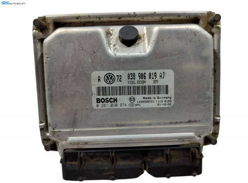 ECU Calculator Motor Volkswagen Bora 1.9 AXR 1998 - 2005 Cod 038906019AT 2081010974 [LC1053]