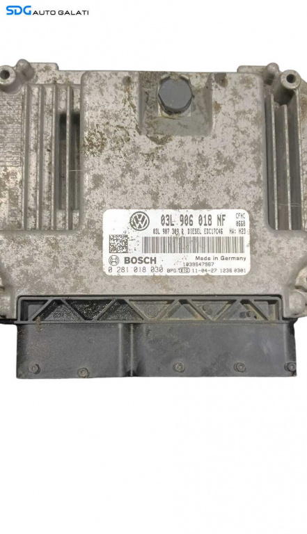 ECU Calculator Motor Volkswagen Caddy 3 2.0 TDI CFHC 2011 - 2015 Cod 03L906018NF 0281018030 [M8701]