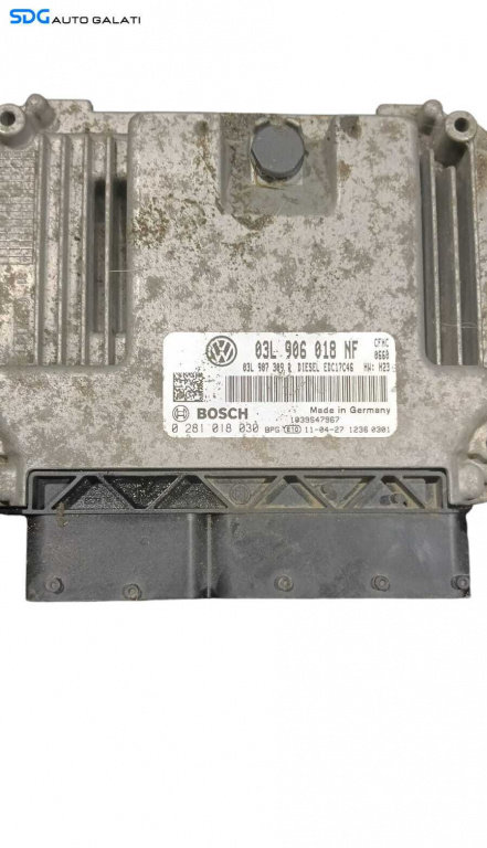 ECU Calculator Motor Volkswagen Caddy 3 2.0 TDI CFHC 2011 - 2015 Cod 03L906018NF 0281018030 [M8701]