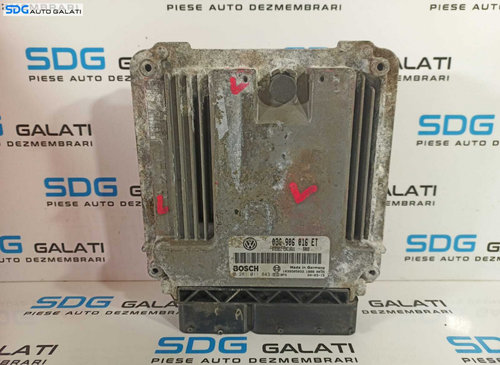 ECU Calculator Motor Volkswagen EOS 2.0 TDI 2006 - 2011 Cod 03G906016ET 0281011843 [L2229]
