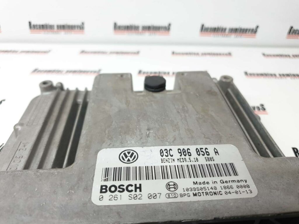 ECU Calculator Motor VOLKSWAGEN GOLF, 0261S02007, MED9510, 03C906056A,