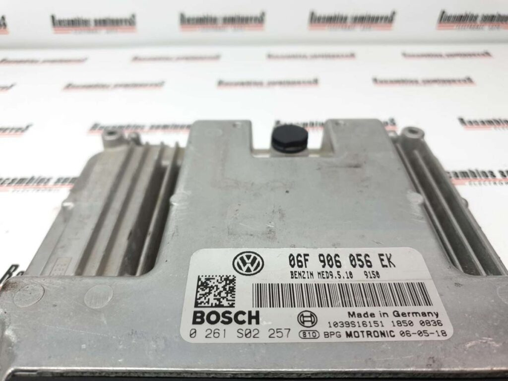 ECU Calculator Motor VOLKSWAGEN GOLF, 0261S02257, MED9510, 06F906056EK,