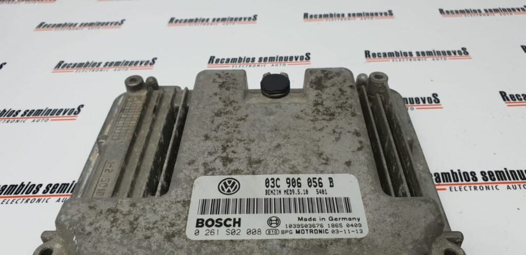 ECU Calculator Motor VOLKSWAGEN GOLF 5, 0261S02008, MED9510, 03C906056B,