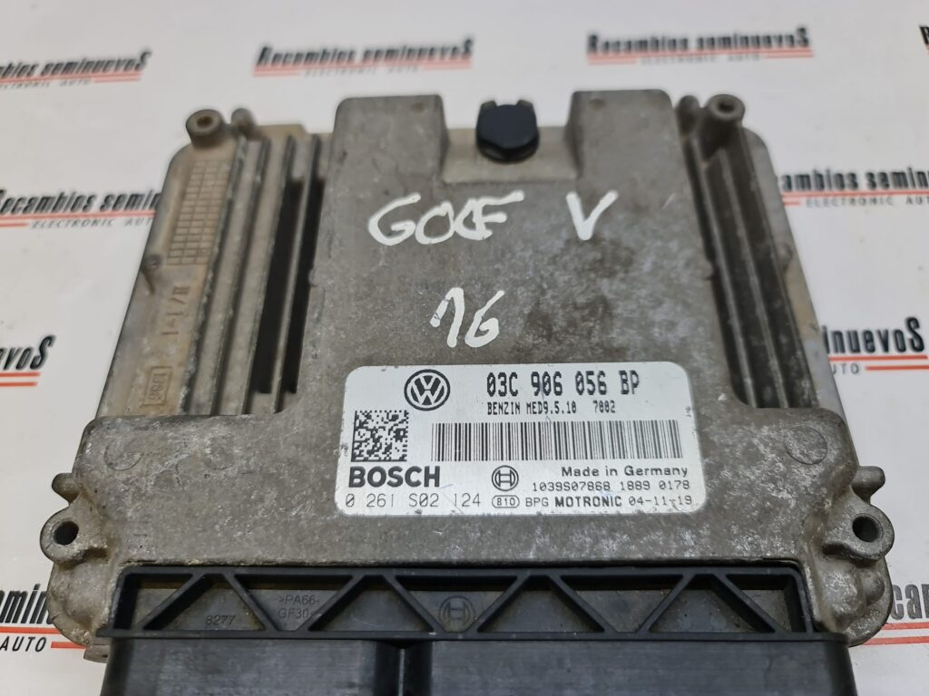 ECU Calculator Motor VOLKSWAGEN GOLF 5, 0261S02124, MED9510, 03C906056BP,