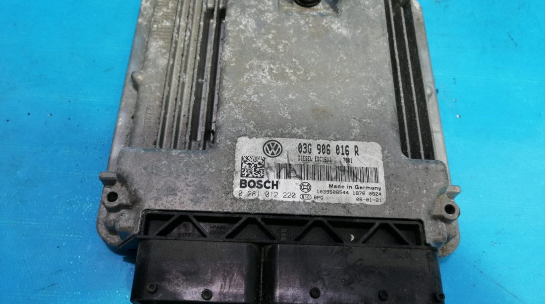 ECU Calculator motor Volkswagen Golf 5 1.9 TDI BKC 03G906016R, 0281012220