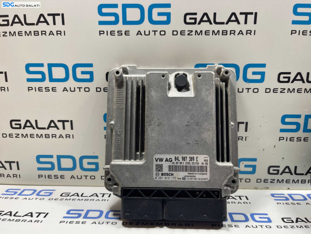 ECU Calculator Motor Volkswagen Golf 7 1.6 TDI 2013 - 2017 Cod 04L907309E 0281019175 [B3053]