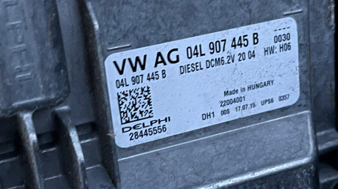 ECU Calculator Motor Volkswagen Golf 7 1.6 TDI 2013 - 2020 Cod 04L907445B 28445556