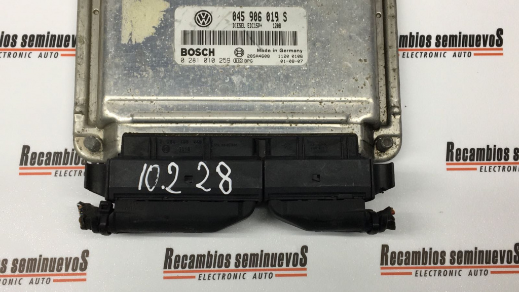 ECU Calculator Motor VOLKSWAGEN LUPO, 0281010259, EDC15P+, 045906019S,