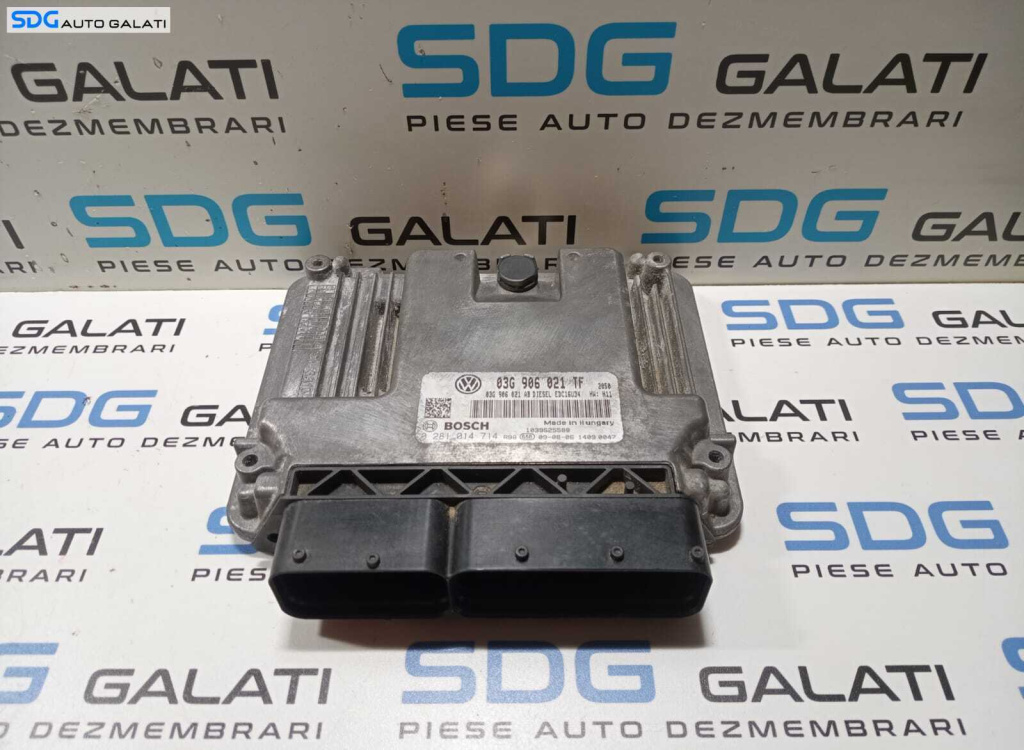 ECU Calculator Motor Volkswagen Passat B6 2.0 TDI 2005 - 2010 Cod 03G906021TF 03G906021AB 0281014714 [M4380]