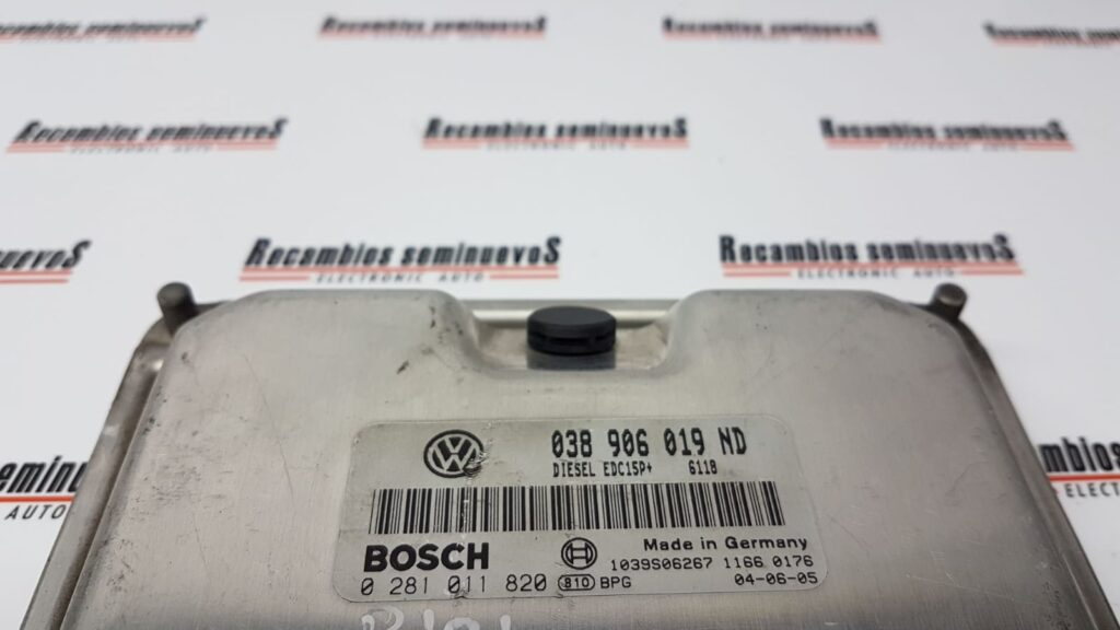 ECU Calculator Motor VOLKSWAGEN POLO, 0281011820, EDC15P+, 038906019ND,