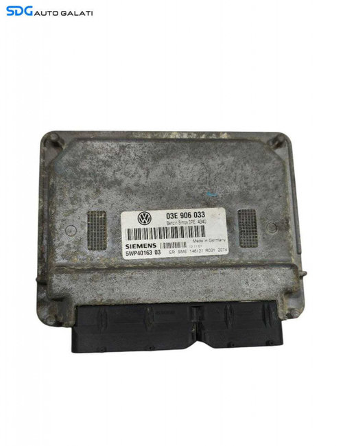 ECU Calculator Motor Volkswagen Polo 9N 1.2 AZQ Benzina 2002 - 2008 Cod 03E906033 5WP4016303 [LR1370...