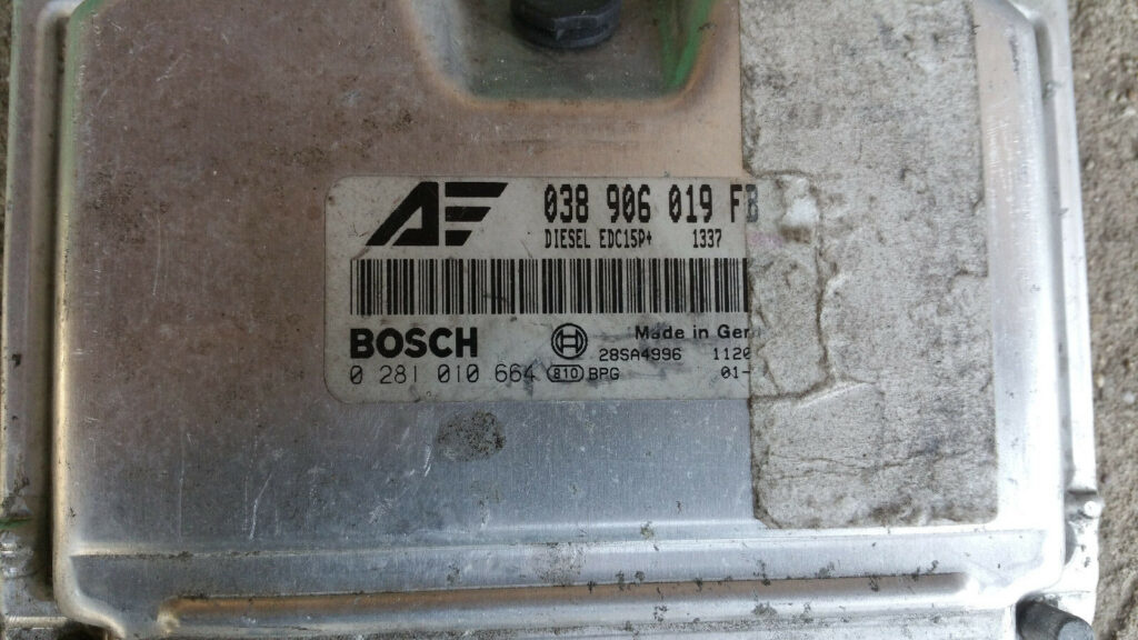 ECU Calculator Motor VOLKSWAGEN SHARAN, 0281010664, EDC15P+, 038906019FB,