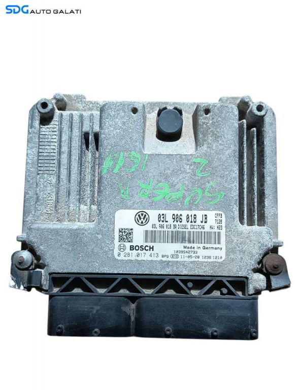 ECU Calculator Motor Volkswagen Skoda Audi Seat 2.0 TDI CFFA CFFB 1999 - 2020 Cod 03L906018JB 0281017413 [L6790] [L6791]