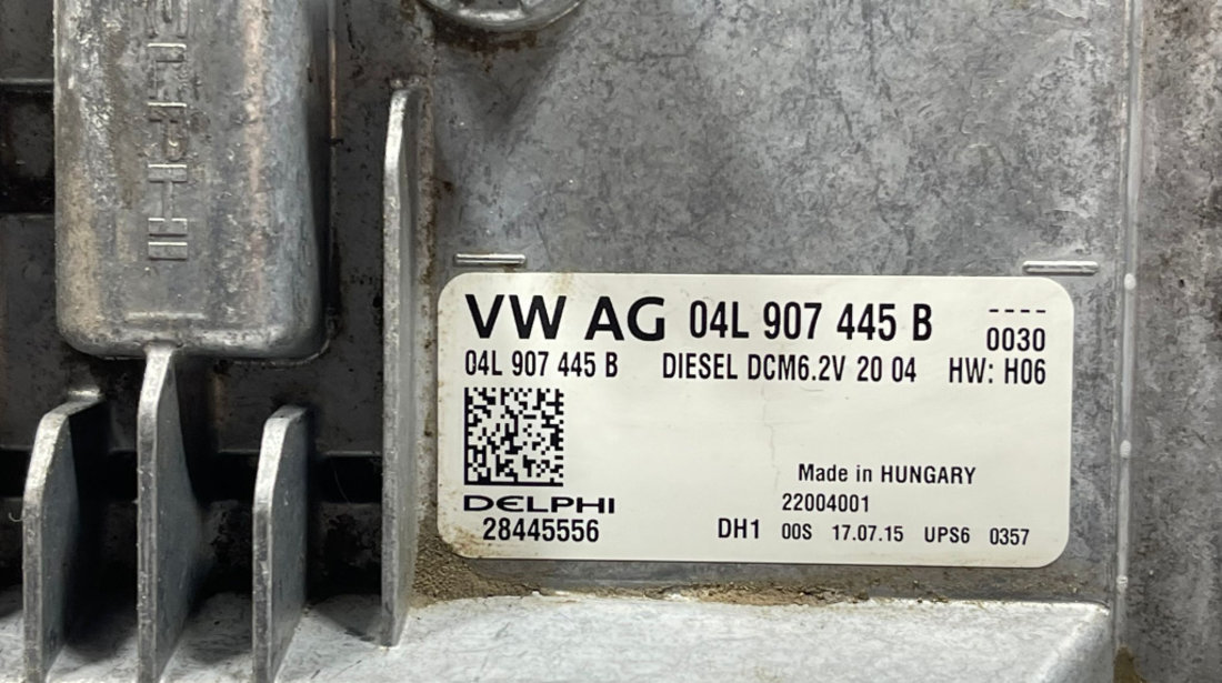ECU Calculator Motor Volkswagen Skoda Octavia 3 1.6 TDI 2013 - 2020 Cod 04L907445B 28445556 [2791]
