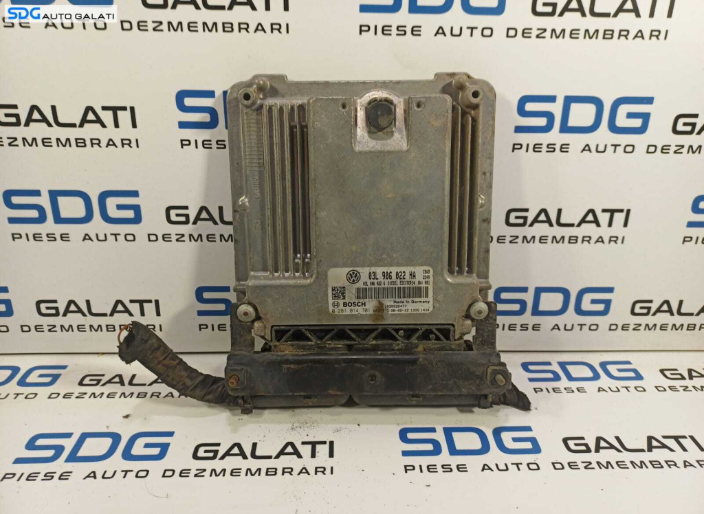 ECU Calculator Motor Volkswagen Tiguan 2.0 TDI CBAB 2008 - 2012 Cod 03L906022HA 0281014701 [L1388] [L1389]