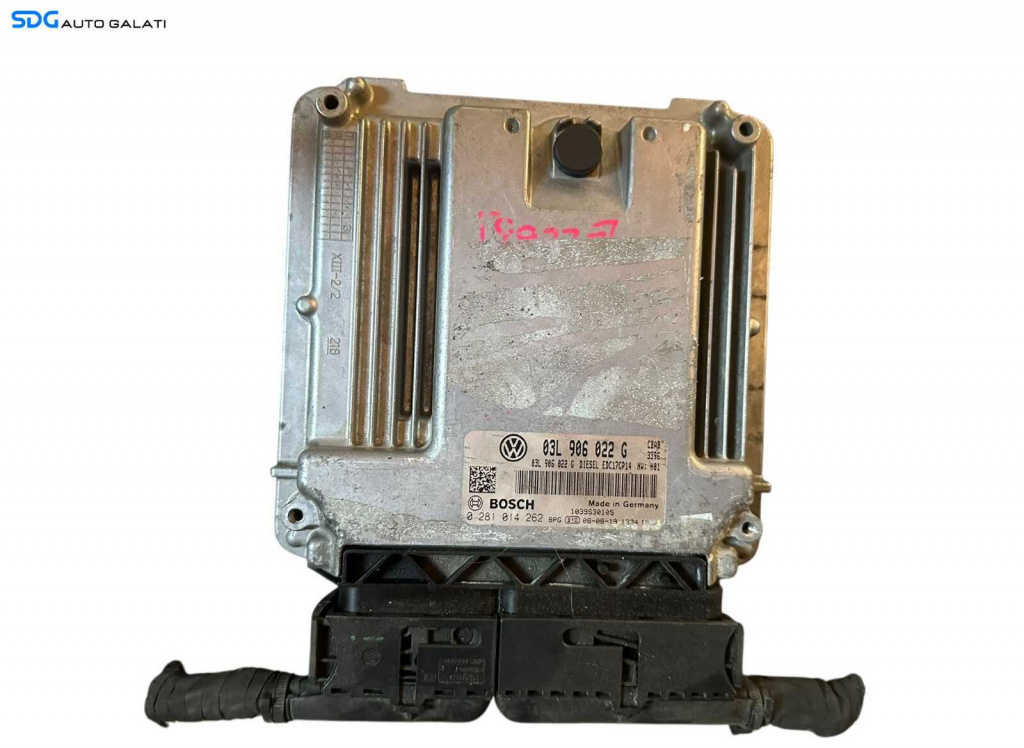 ECU Calculator Motor Volkswagen Tiguan 2.0 TDI CBAB 2008 - 2012 Cod 03L906022G 0281014262 [L2263]
