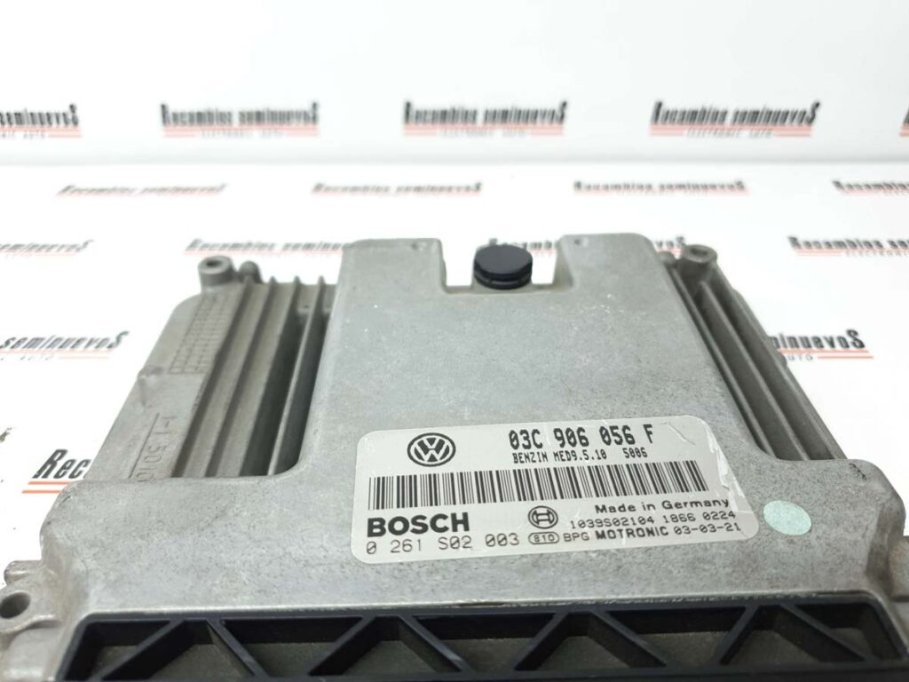 ECU Calculator Motor VOLKSWAGEN TOURAN, 0261S02003, MED9510, 03C906056F,
