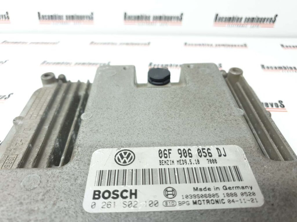 ECU Calculator Motor VOLKSWAGEN TOURAN, 0261S02100, MED9510, 06F906056DJ,