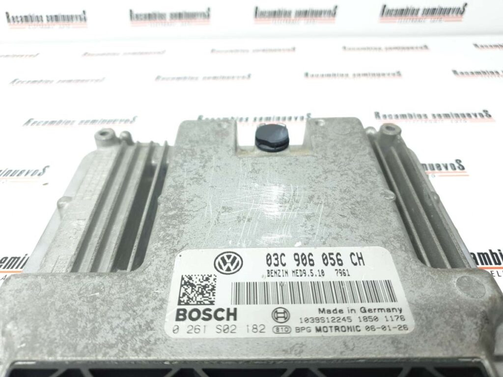 ECU Calculator Motor VOLKSWAGEN TOURAN, 0261S02182, MED9510, 03C906056CH,