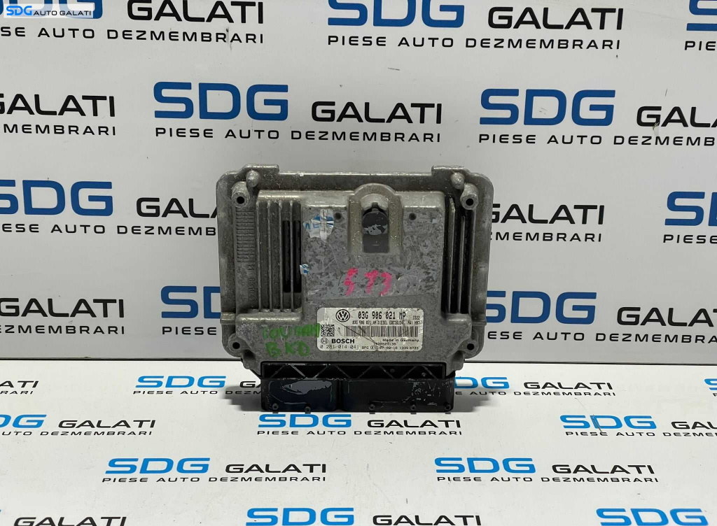 ECU Calculator Motor Volkswagen Touran 2.0 TDI 2003 - 2010 Cod 03G906021MP 0281014041 [L2780] [L2781]