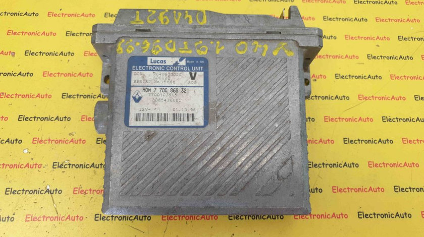 ECU Calculator Motor Volvo V40 S40, R04080002C, 80602E, HOM7700868321, 7700103515, 3085430001