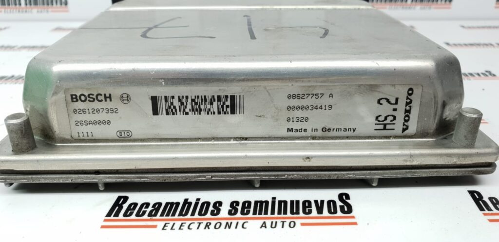 ECU Calculator Motor VOLVO V70, 0261207392, 08627757A,