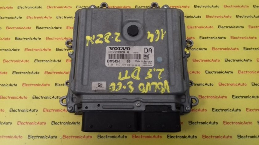 ECU Calculator Motor Volvo XC90 2.4D, 0281012103, 30729826A