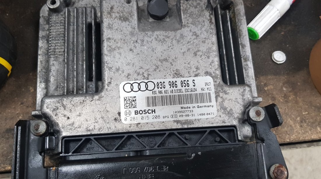 Ecu Calculator motor VW AUDI Skoda 1.9 TDI BLS 2006 2007 2008 2009