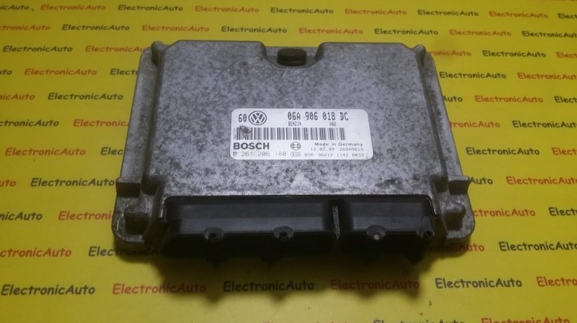 ECU Calculator motor VW Bora 2.0 0261206180, 06A906018DC