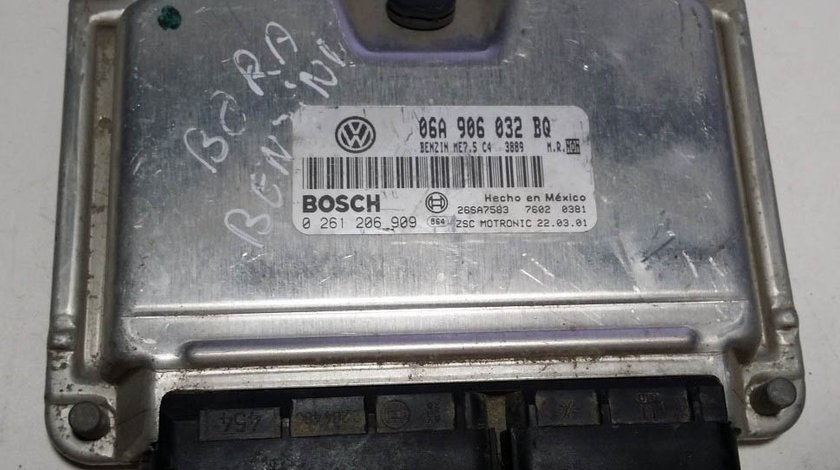 ECU Calculator motor VW Bora, jetta 06A906032BQ 0261206909