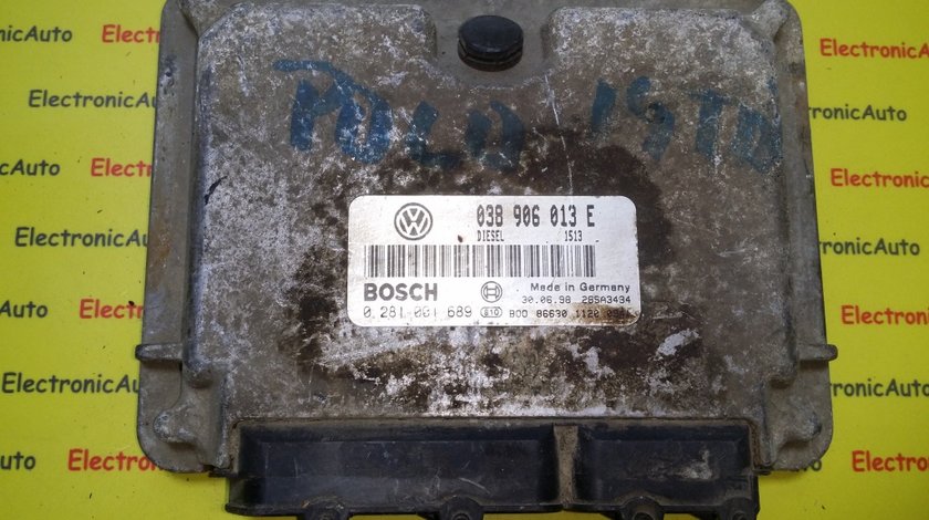 ECU Calculator motor VW Caddy 1.9SDI 0281001689